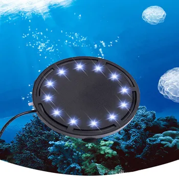 Akvariumas, Led Apšvietimas, Povandeninis LED Oro Burbulas Šviesos Spalvinga Dekoracija Akvariumo Žuvų Bakas, Lempos Dekoras