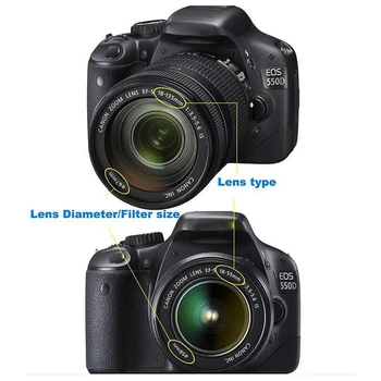 62 MM Macro Close-Up Filtras +1+2+4+10 Set +ND2 4 8 Kameros Objektyvo Filtras+Gaubtu Canon Nikon Sony