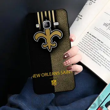 New Orleans Saints Regbio Telefono dėklas Samsung Galaxy J7 J6 J8 J4 J4Plus J7 DUO 2018 J7NEO J7Core J2 J5 J7 Ministras