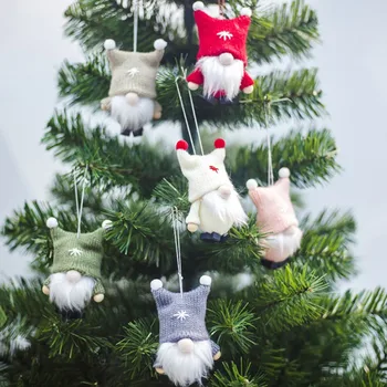 Namų Apdailos Prekių Kalėdų Pakabukas Lašas Papuošalas Kabo String Sezoninio Megzti Pliušinis Lėlės
