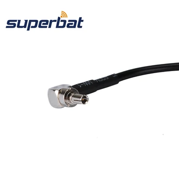 Superbat CRC9 Plug stačiu Kampu į RP-SMA Lizdas(pin male) Galiuku RG174 15cm RF Koaksialinis Kabelis USB modemas Huawei
