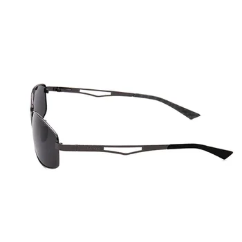 Titano akiniai nuo saulės, atminties medžiaga vyrų markės dizaineris vairavimo akinius aukštos kokybės ultra light UVA UVB saulės akiniai 8120-2