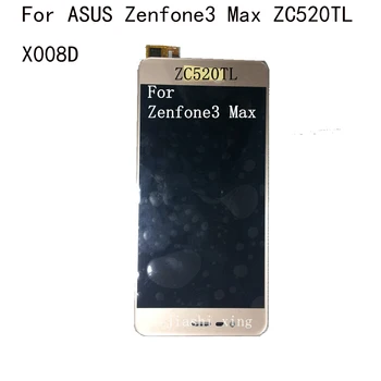 Null 5.2 colių X008D LCD Ekranas+Touch Ekrano skydelis skaitmeninis keitiklis Reikmenys ASUS Zenfone3 Max ZC520TL Išmanųjį telefoną