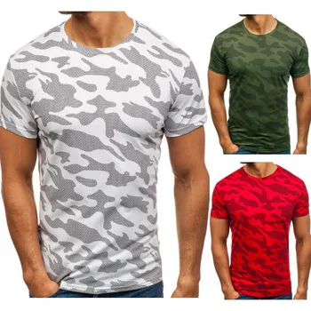 7014-Trumpas rankovėmis vyriški T-shirt mados tendencija hip-hop street style korėjos versija banga studentų laisvi marškinėliai