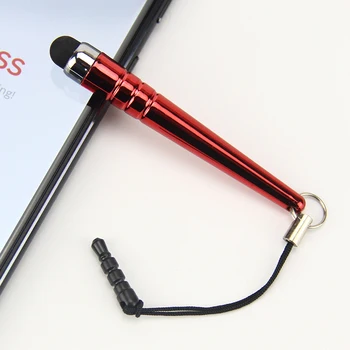 Didmeninė Capacitive Touch Pen SAMSUNG tablet Beisbolo stylus Pen for iphone,ipad, stabdžių dulkių 3.5 mm kištukas mobilaus telefono 300 vnt.