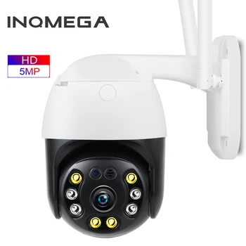 INQMEGA 5MP HD PTZ IP Kamera, Wifi Full Naktinio Matymo Lauko Vandeniui AI Auto Stebėjimo Wireless, 2-way Audio Priežiūra