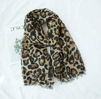 Moteris Rudens-Žiemos Mados Seksualus Leopard Dot skara,Spausdinti Wrap,Ispanija Stiliaus Prekės ženklo Dizaineris musulmonišką hidžabą,gyvūnų spausdinti leopardo,cape