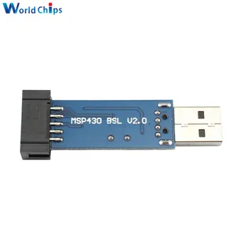 Išplėstinė MSP430 BSL USB programuotojas atsisiųsti Adapteris USB Prievadas