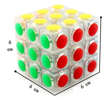 Cubos Magicos Galvosūkiai, Dėlionės Magic Cube Klasikinis Logika Žaislai Mini Magnetas Kamuolius Puodeliai Kubeliais Vaikai Magnetinės Dėlionės, Žaislų, Plastikiniai EE50MF