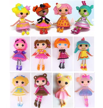 1pc 3Inch Originalūs ĮRAŠAI Lalaloopsy Lėlės Mini Lėlės Mergaitės Žaislas 