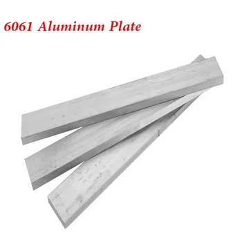 6061 Aliuminio Lydinio Plokštės Storis 10*80*200 mm AL Lapo Modelio Dalys, Automobilių Rėmo Metalo 