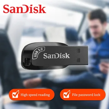 Naujas SanDisk USB 3.0 Flash Drive, 128GB 64GB 32GB 256 GB Pen Drive, Memory Stick U Disko Mini Pendrive Saugojimo Prietaisas Flash