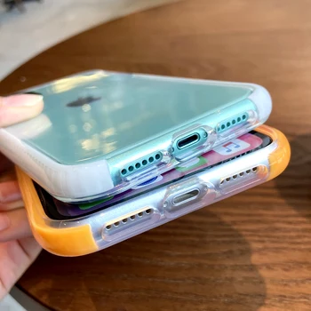 ASTUBIA Minkštas Dviejų spalvų TPU Case For iPhone 11 12 Pro Max Mini Visas Raštas Atveju iPhone XR XS MAX X 7 8 PLIUS SE2 2020 Dangtis
