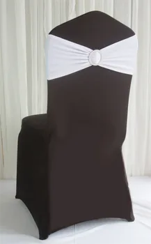 Nemokamas pristatymas ROŽINĖ vestuvių Spandex kėdė juosta su sagtimi/ lycra ruožas kėdė varčios/elastinga kėdė juostos puotą