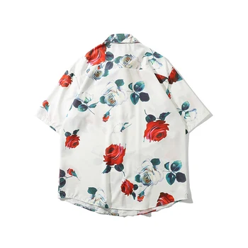 2021 M. Pavasario Ir Vasaros Kimono Stiliaus Shirt Mens 2020 Janpanese Stilius Spausdinti Prarasti Harajuku Marškinėliai Moterims, Vyrai, Poros Kimonos Viršūnės