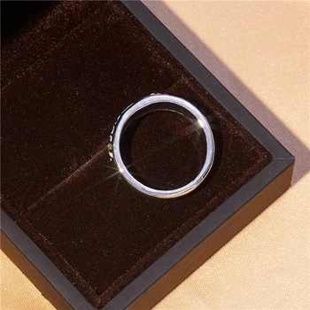 Geometrinis prabangos dalyvavimas vestuvių moterų žiedas populiarus šaliai Valentino Dienos dovaną, juvelyriniai dirbiniai didmeninė
