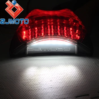 Integruotas Motociklo LED Uodegos Šviesos, Posūkio Signalai, Dūmų Žibintas Galinis Honda CBR600 F4 1999-00 CBR900RR 1999 CBR600 F4i 2004-07