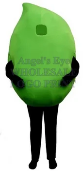 Big green Lime talismanas kostiumas didmeninės pardavimo suaugusiųjų dydis animacinių filmų vaisių lemo tema anime cosplay kostiumai karnavaliniai išgalvotas suknelė