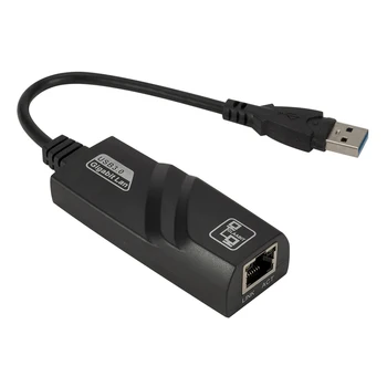 KEBIDU 10/100/1000 Mbps USB 3.0 Gigabit Ethernet RJ45 LAN Tinklo Plokštę, 