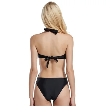 TaoBo 2020 m. Moteris Giliai V Seksualus Strappy Trikampis vientisas maudymosi kostiumėlis Moterims Apynasrio Kaklo Aukštos iškirpti Giliai V maudymosi kostiumėlį Moteris Monokini S-XL