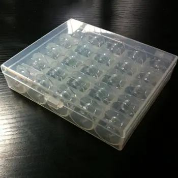 25pcs/box Core Dėžutės permatomo Plastiko Ritė Saugojimo Coil Ritės mašina, karšto pardavimo