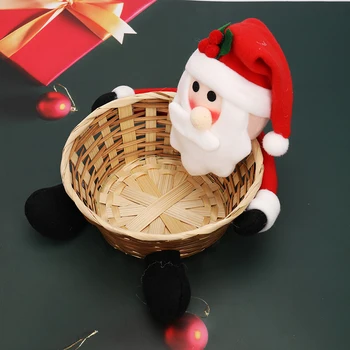 Naujas Mielas Kalėdų Saldainiai Krepšelį Apdailos Kalėdų Vaikams Saldainių Krepšelį Mažas Pingvinas Sode Švenčių Šalies Prekių