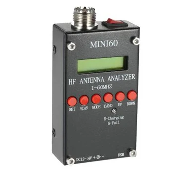 Nauja versija Mini60S Sark100 HF ANT Antenos SWR Analizatorius Metrų Bluetooth 