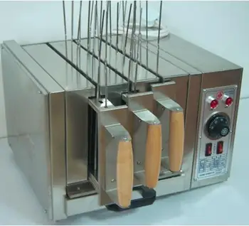 Trys grupės kebabas orkaitės komercinės elektrine orkaite mašina