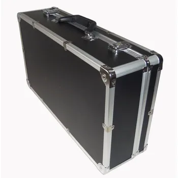 510*280*135mm Aliuminio Įrankis atveju lagaminas rinkinys Failų lauką, atsparus smūgiams Saugumo įranga atveju fotoaparatas atveju, su putų
