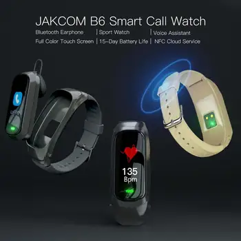 JAKCOM B6 Smart Skambinkite Žiūrėti Geriausia dovana su gt2 pro smart žiūrėti 4g elephone oficiali parduotuvė kūno temperatūra laikrodžiai