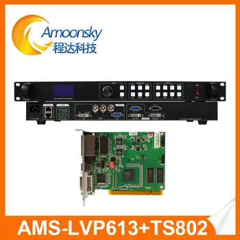 P10 led ekranas naudojimo switcher vaizdo led procesorius lvp613 su linsn ts802d siųsti kortelės