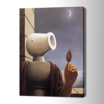 Rene Magritte Meno Plakatas Drobės, Paveikslai, Sienos Meno Plakatai Spausdinti Nuotraukas Kambarį Namų Dekoro 1T
