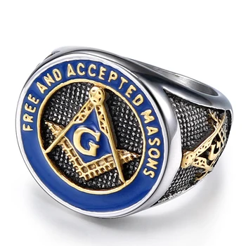 2020 mados metalo žiedas aukso accesories žiedas, nerūdijančio plieno žiedai, Moterų garo pankų, Masinu G Abėcėlė žiedas papuošalai vyrams