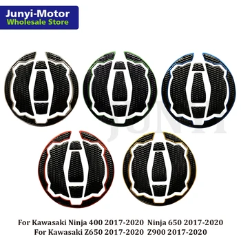 Dujų Bakas Degalų Bako Dangtelį Padengti Trinkelėmis Lipdukas Apsaugos Kawasaki Ninja 650/400 Z650 Z900 Versys-X 300 2017 2018 2019 2020 Guard Decal