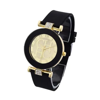 Prabangos Prekės Kvarco Žiūrėti Moterų Mados Kristalų Silikoniniai Laikrodžiai Relogio Feminino Atsitiktinis Balta Suknelė Laikrodį Zegarek Damski