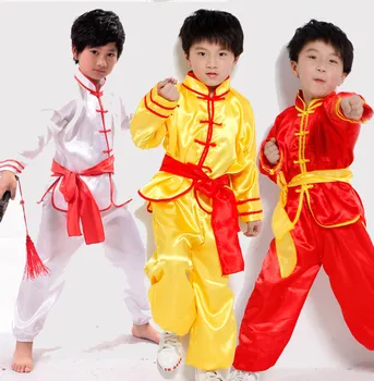 Naujas Stilius Vaikų Kinijos Kovos Menų Chi Veiklos Kostiumas Mokymo Kostiumas Berniukams Kostiumas Cardigan Etapo Veiklos