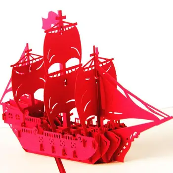 3D Kūrybos trimatis atvirukas Vestuvių, Gimtadienio Kortelė Dovanų Kvietimą Kalėdų R3M4