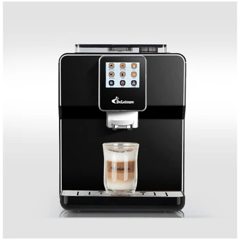 Juodos spalvos Mini nešiojamieji nerūdijančio plieno kavos aparatas espresso, cappuccino kavos automatinis kavos virimo aparatas