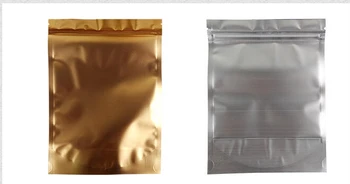 7 Dydis Aukso Aliuminio Folija atsistoti maišeliai su permatomu langu,Maisto produktų laikymo maišeliai su užtrauktuku