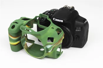 Tinka Canon FOTOAPARATAS EOS 850D fotoaparato krepšys Kiss X10i silikono apsauginė įvorė Sukilėlių T8i shell