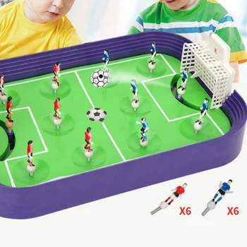 Mini Stalo Futbolo Rinkinys Vaikams, Sporto Žaislų Futbolo Žaidimas Darbastalio Futbolo Lauką Modelio Vaikų Berniukų Futbolo Žaislas Įdomus Dovana