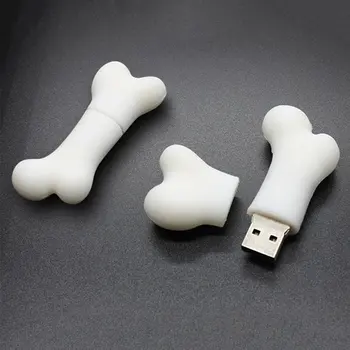 Nešiojamų Kaulų Formos USB 