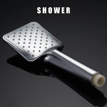 Tvirtos ABS Plastiko Vonios kambarys Dušo Galvos Nešiojamą Vonia Purkštukas Vandens Taupymo Kritulių Showerhead Vonios kambarys Dušo Priedai