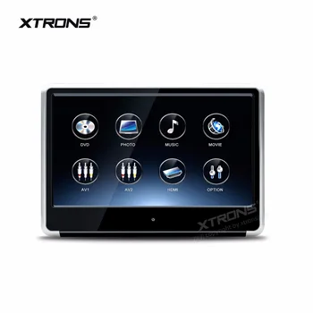 XTRONS 1 Ekranas 11.6 colio HD Skaitmeninis TFT IPS Jutiklinį 1080P Vaizdo Automobilį Pagalvėlės DVD Grotuvas HDMI Prievadą, FM-TX USB ŽAIDIMAS+1 Ausinių