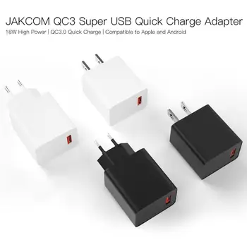 JAKCOM QC3 Super Greitai Įkrauti USB Adapteris Super vertę, kaip ir sumaišykite dodge belaidžio kroviklio 15w oro 2 dokas smartwatch 