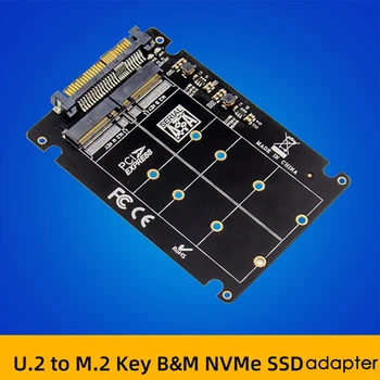 M. 2 SSD U. 2 Adapteris M. 2 NVMe U. 2 SSD (Solid State Drive Plėtros Kortelę iš KOMPIUTERIO, Laptopo