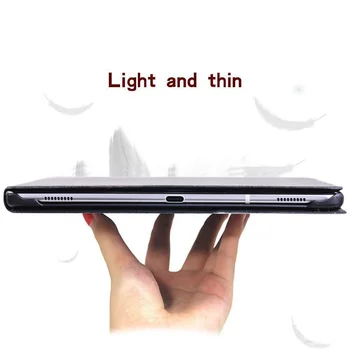 Lenovo Tab 2 A7/A8/A10-70/Tab 3/4 Tab Tabletę Akvarelė Modelis Pu Odos, Sulankstomas Dulkėms Apsaugos Atveju