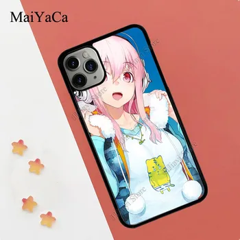 MaiYaCa Super Sonico Anime Atveju iPhone 12 Pro Max mini Pro 11 Max XS X XR SE 2020 6S 7 8 Plius Padengti