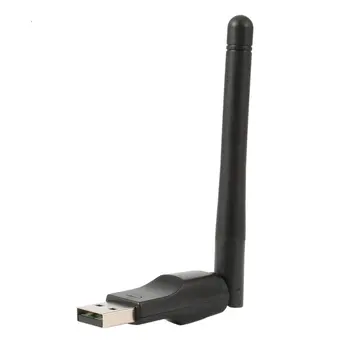 Mini Belaidės Wifi Adapteris, 150 Mbps 20dBm Antena USB Wifi Imtuvas Tinklo plokštė 802.11 b/n/g Wifi Adaptador Mini WiFi Dongle