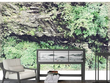 Custom sienų tapetai 3D5D8D modernus, paprastas ir gražus kraštovaizdžio aliejaus tapybai kraštovaizdžio TV fono sienos